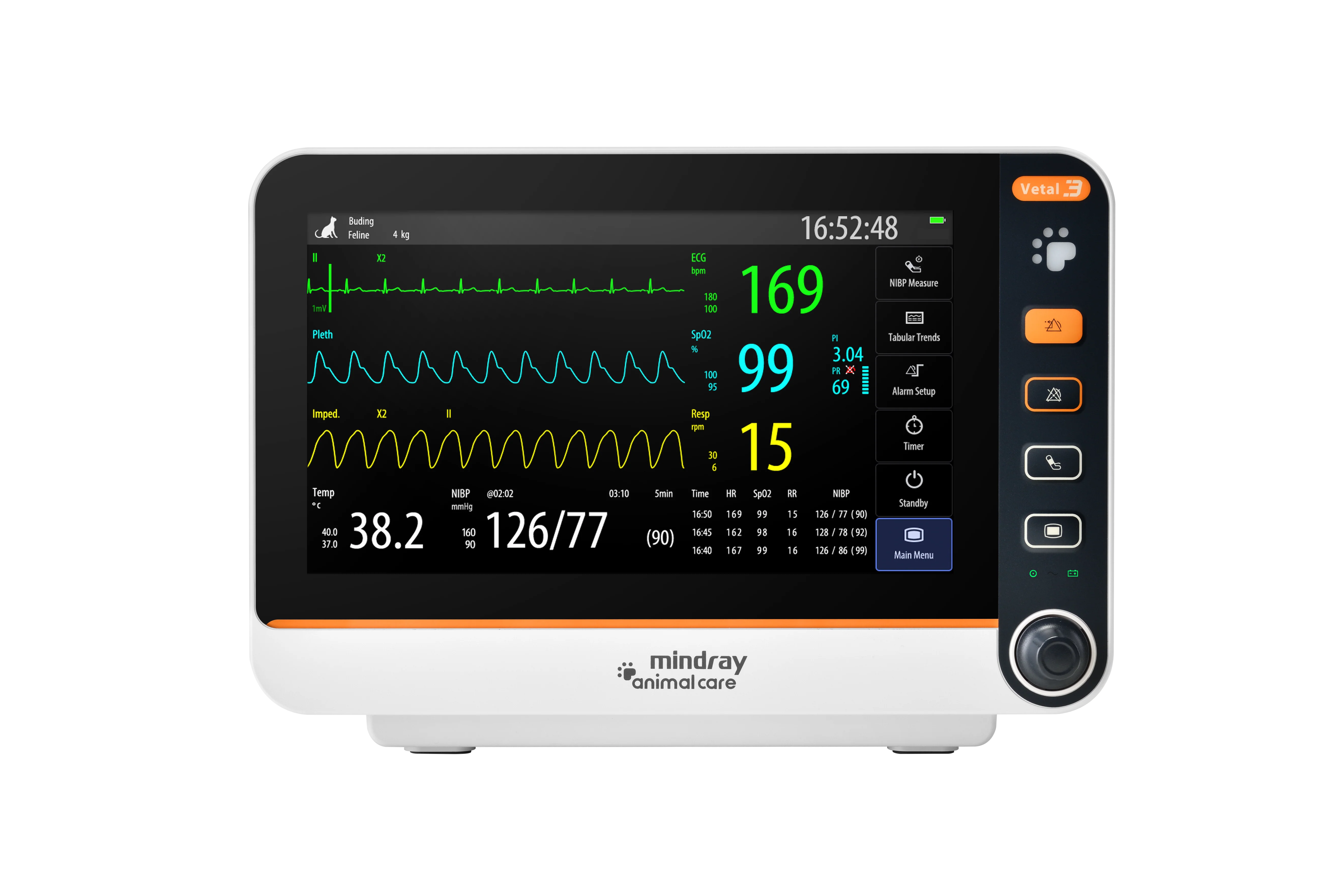 Mindray Animal Vetal 3 Portable Veterinary Monitor - Image 3